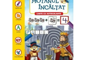 Activitati de poveste. Motanul incaltat. Carte cu autocolante