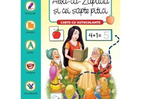 Activitati de poveste. Alba-ca-Zapada si cei sapte pitici. Carte cu autocolante