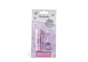 Set balsam buze si inele Martinelia Shimmer Wings