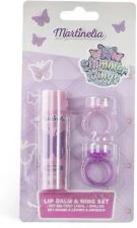 Set balsam buze si inele Martinelia Shimmer Wings