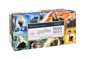 Puzzle UFT 9000 piese. Harry Potter Casele din Hogwarts, Trefl