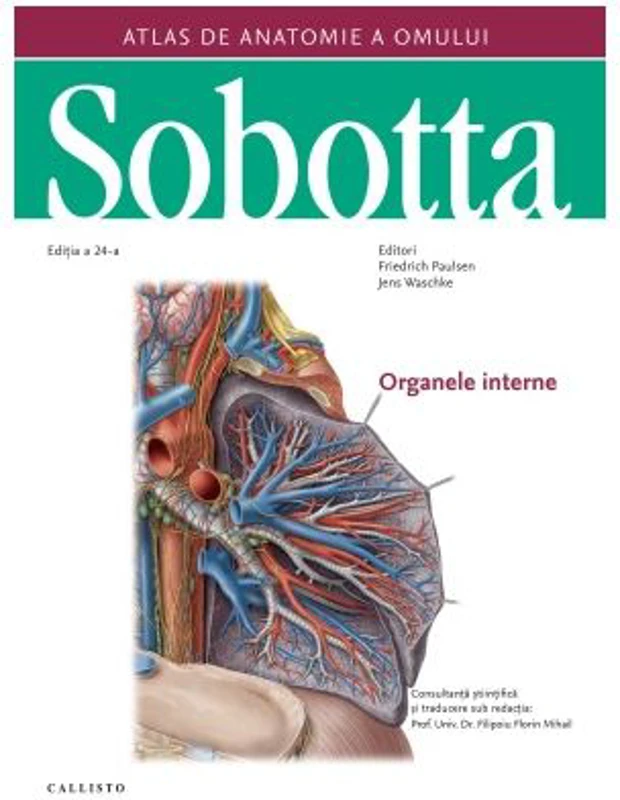 Atlas de anatomie a omului Sobotta. Organele interne, volumul 2