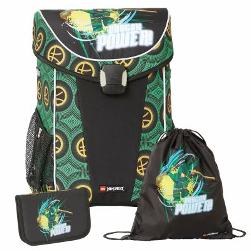 Set ghiozdan, sac sport, penar LEGO Ninjago Dragon Power 20302-2401