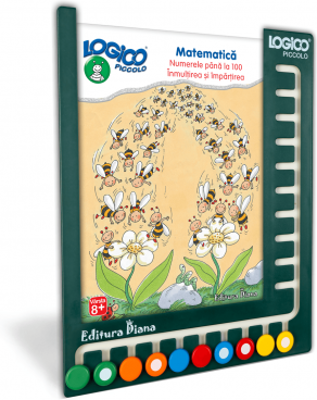 Matematica -Numerele pana la 100 Inmultirea si impartirea-LOGICO -SET CU RAMA