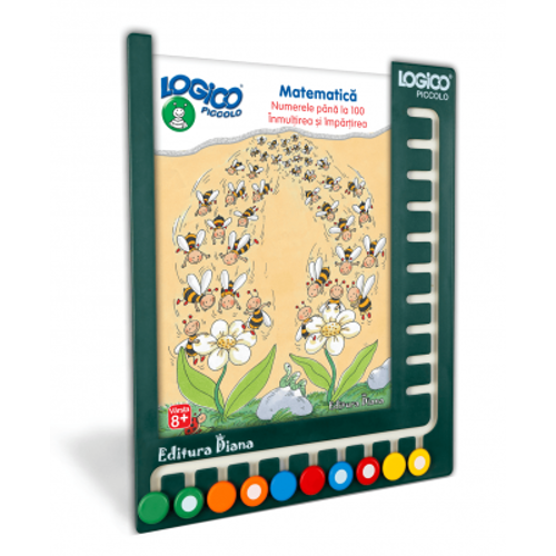Matematica -Numerele pana la 100 Inmultirea si impartirea-LOGICO -SET CU RAMA
