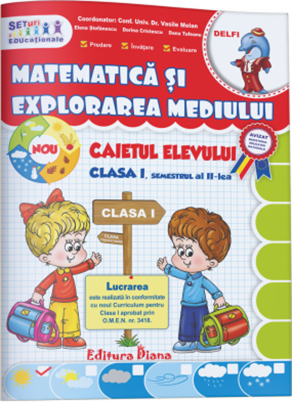Matematica si explorarea mediului pentru clasa I, semestrul al II-lea