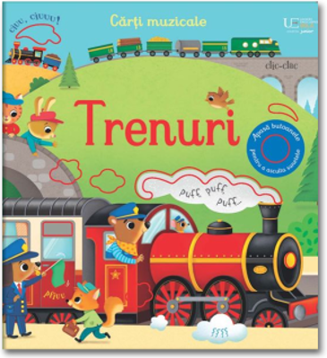 Trenuri: carti muzicale (Usborne)