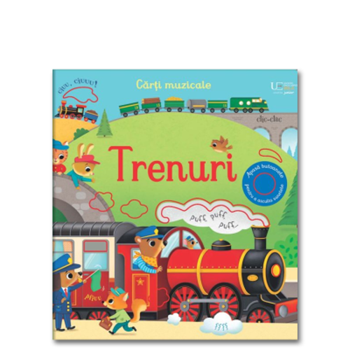 Trenuri: carti muzicale (Usborne)