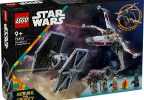 LEGO Star Wars. Hibrid TIE Fighter si X-Wing 75393, 1063 piese
