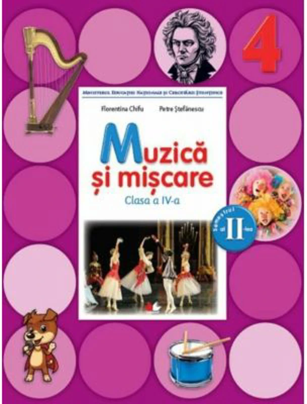 Muzica si miscare Manual pentru clasa a 4-a. Semestrul 2. Contine CD - Florentina Chifu, Petre Stefanescu