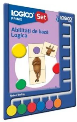 Logico Primo. Set cu rama. Abilitati de baza Logica (3+)