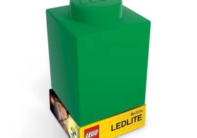 Lampa Caramida LEGO verde LGL-LP41