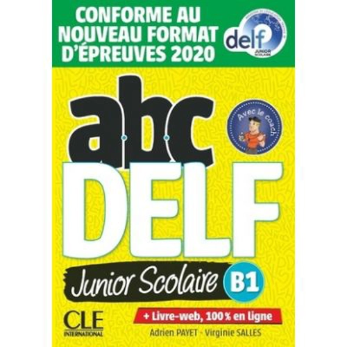 ABC DELF Junior scolaire - Niveau B1 - Livre + DVD + Livre-web - 2eme edition