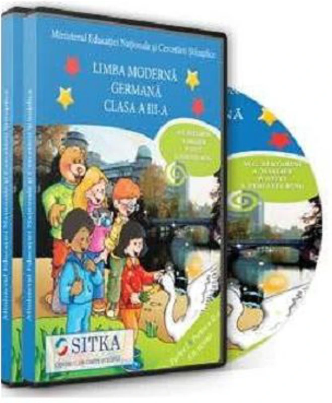 CD AUDIO pentru Limba moderna Germana, Clasa a 3-a Partea 1-2