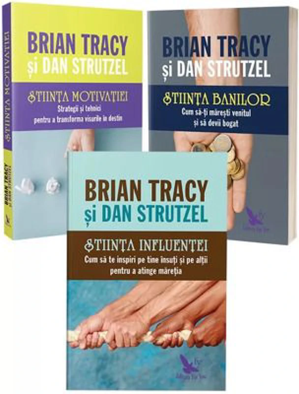 Pachet de 3 carti Brian Tracy