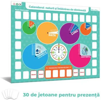 Calendarul naturii si Intalnirea de dimineata pentru prescolari si scolari mici