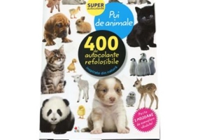 Pui de animale. 400 de autocolante refolosibile, inspirate din natura