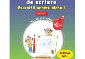 Caiet de scriere. Exercitii pentru clasa I - Sorina Barbu, Marina Radulescu