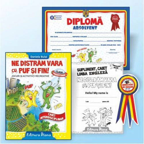 Ne distram vara cu Puf si Fin clasa pregatitoare