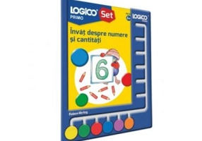 Logico Primo. Set cu rama. Invat despre numere si cantitati (5+)