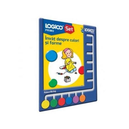 Logico Primo. Set cu rama. Invat despre culori si forme (3+)