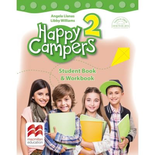 Happy Campers 2. Student Book and Workbook. Clasa a 2-a - Angela Lianas