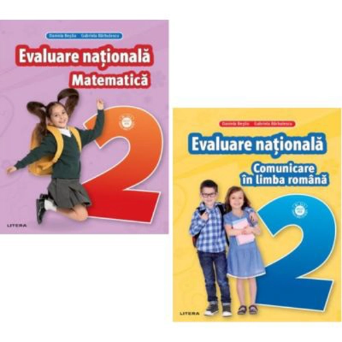 Pachet Evaluarea Nationala. Matematica si Comunicare in limba romana clasa a 2-a