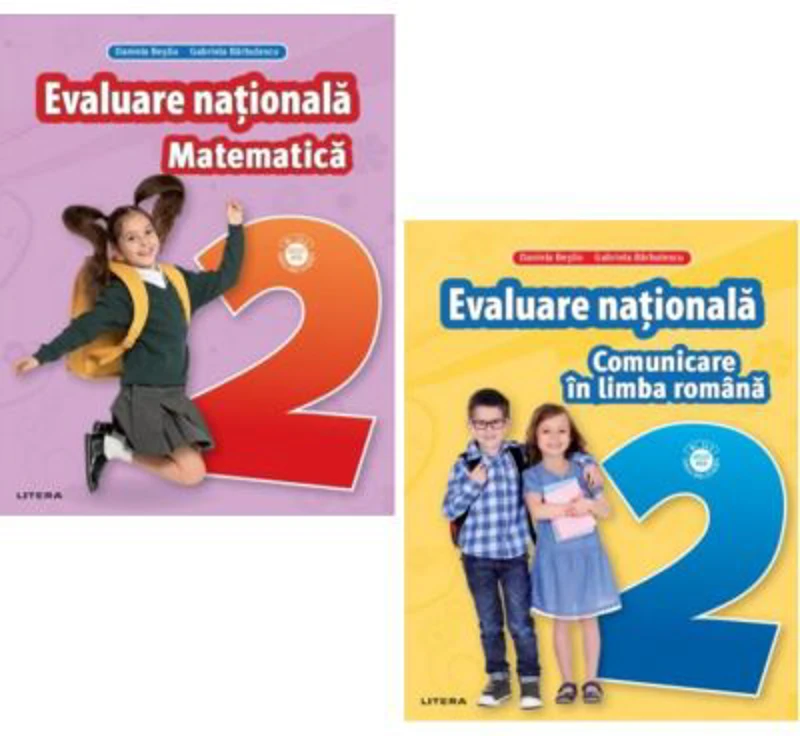 Pachet Evaluarea Nationala. Matematica si Comunicare in limba romana clasa a 2-a