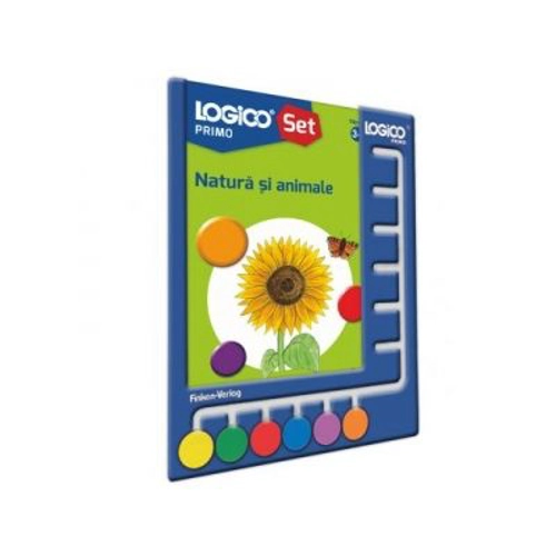 Logico Primo. Set cu rama. Natura si animale (3+)