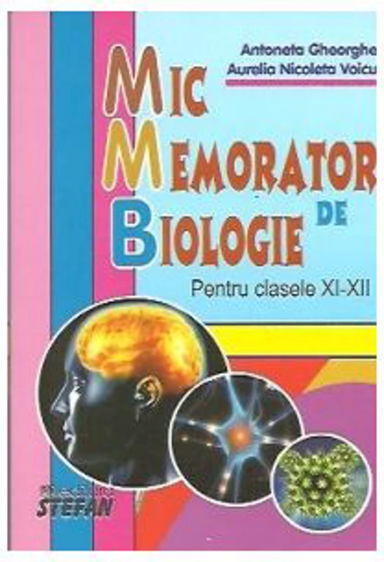 Mic memorator de biologie clasele 11-12 - Antoneta Gheorghe