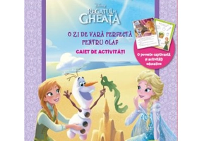 Regatul de gheata. O zi de vara perfecta pentru Olaf. Caiet de activitati pentru grupa mijlocie - Disney