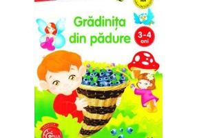 Desenez si colorez. Gradinita din padure 3-4 ani