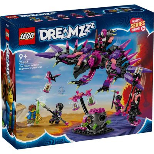 LEGO DREAMZzz. Creaturile de cosmar ale vrajitoarei din Never 71483, 457 piese