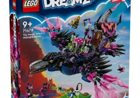 LEGO DREAMZzz. Corbul de la miezul noptii al vrajitoarei din Never 71478, 1203 piese