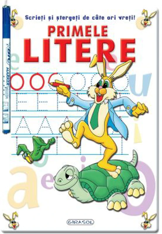 Scrieti si stergeti de cate ori vreti! Primele litere