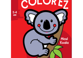 Imi place sa colorez. Micul Koala (2-4 ani)