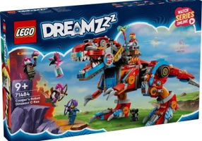 LEGO DREAMZzz. Dinozaurul robot C-Rex al lui Cooper 71484, 917 piese