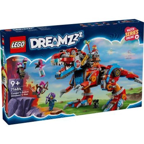 LEGO DREAMZzz. Dinozaurul robot C-Rex al lui Cooper 71484, 917 piese