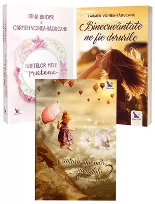 Pachet din 3 carti de Carmen Voinea Raducanu