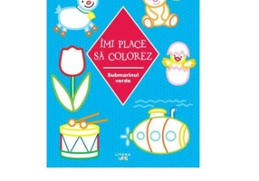 Imi place sa colorez. Submarinul verde (3+)
