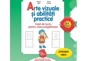 Arte vizuale si abilitati practice. Caiet de lucru pentru clasa pregatitoare - Olguta Calin, Doinea Cindea
