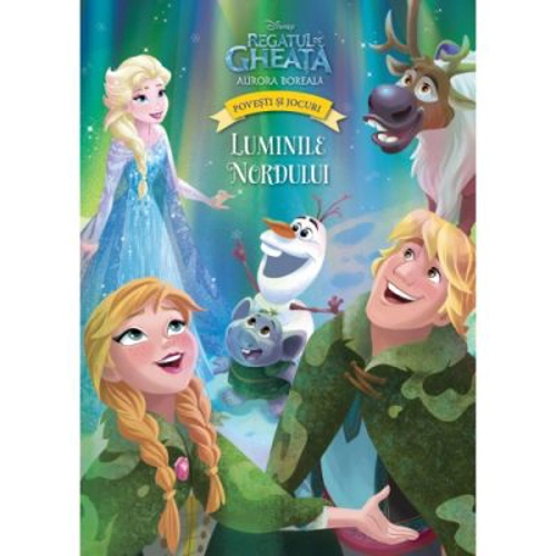 Regatul de gheata. Aurora boreala. Luminile nordului