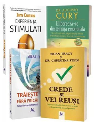 Pachet de carti Vindecarea traumelor Dr. Augusto Cury, Jim Curtis