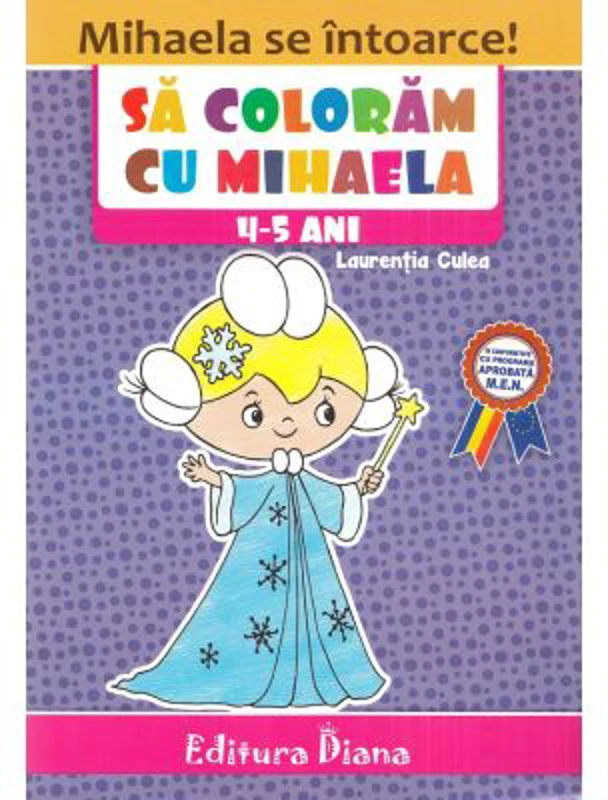 Sa coloram cu Mihaela 4-5 ani