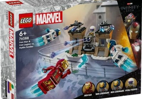 LEGO Marvel Super Heroes. Iron Man si Legiunea de Fier vs. Soldat Hydra 76288, 135 piese