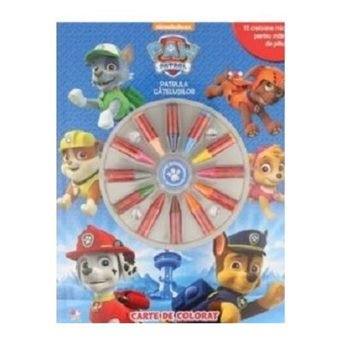 Paw Patrol. Carte de colorat