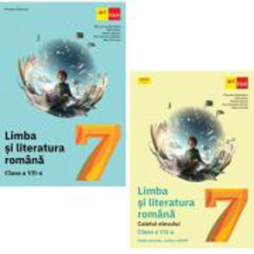 Pachet Limba si literatura romana pentru clasa a 7-a manual si caiet - Florentina Samihaian