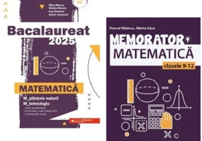 Pachet Bacalaureat 2025 Matematica M-stiintele-naturii si M-tehnologic - MIhai Monea, Marta Kasa