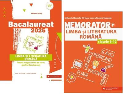 Pachet Limba si literatura romana Bacalaureat 2025. Teme de lucru si memorator - Mihaela Dobos, Mihaela Daniela Cirstea
