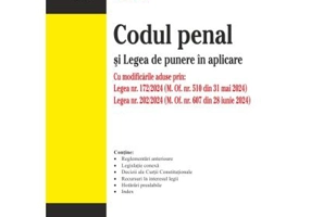 Codul penal si Legea de punere in aplicare - Petrut Ciobanu